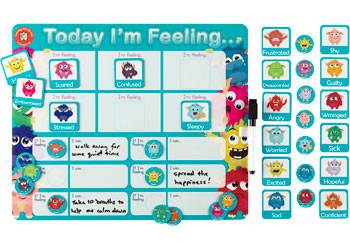 E Magnetic Learning Board - Emotions - Educational Vantage