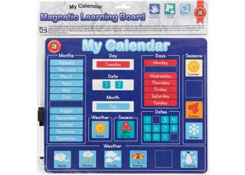 Magnetic Learning Board - My Calendar - Educational Vantage