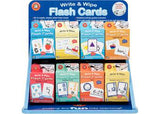 Write & Wipe Flash Cards Display - Educational Vantage