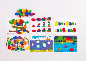 Rainbow Pebbles Activity Set - Educational Vantage