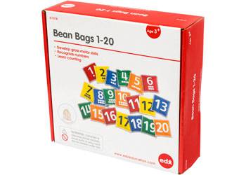 1-20 Number Bean Bags - Educational Vantage