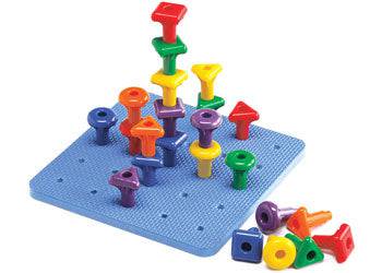 Geo Pegs and Peg Board - Educational Vantage