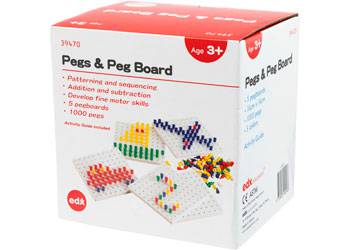 Pegs and Peg Board - Educational Vantage