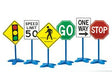 Traffic Signs Set of 6 - Educational Vantage