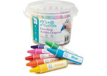 Easi-Grip Jumbo Crayon - Educational Vantage