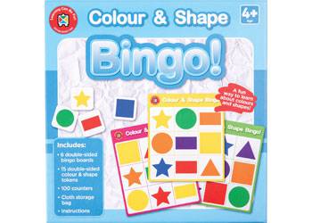 Colour & Shape Bingo - Educational Vantage