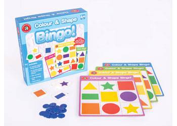 Colour & Shape Bingo - Educational Vantage