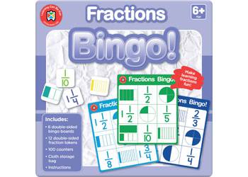 Fractions Bingo - Educational Vantage