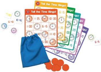 Tell the Time Bingo - Educational Vantage