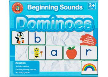 Beginning Sounds Dominoes - Educational Vantage