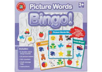 Picture Words Bingo! - Educational Vantage