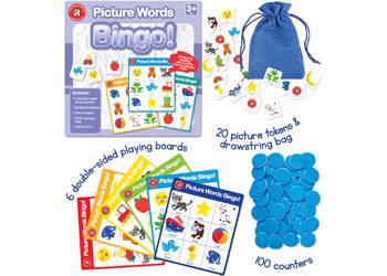 Picture Words Bingo! - Educational Vantage