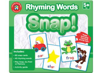 Rhyming Words Snap - Educational Vantage