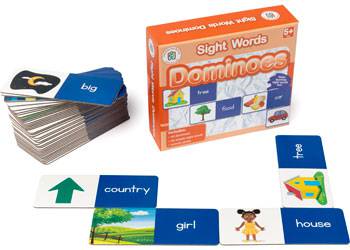 Sight Words Dominoes - Educational Vantage