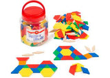 Plastic Pattern Blocks - Educational Vantage