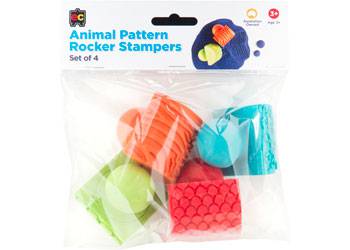 Animal Pattern Rocker Stampers - Educational Vantage