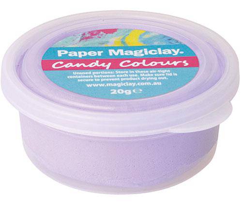 Paper Magiclay 240g Candy Colours 12 Canisters - Educational Vantage