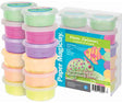 Paper Magiclay 240g Neon Colours 12 Canisters - Educational Vantage