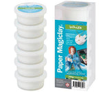 Paper Magiclay 240g White 6 Canisters - Educational Vantage