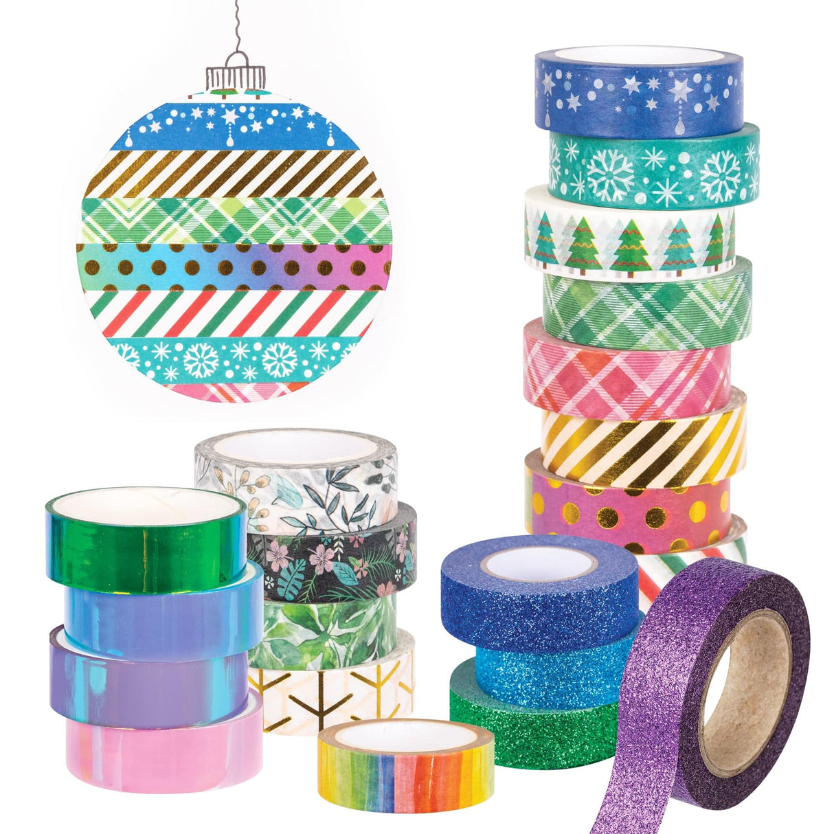 Washi Tape Pack of 8 - Educational Vantage