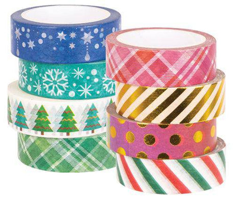 Washi Tape Pack of 8 - Educational Vantage