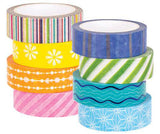 Washi Tape Pack of 8 - Educational Vantage