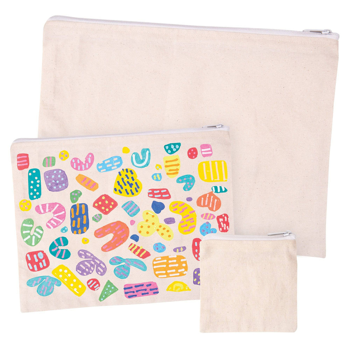 Calico Zip Pouch - Educational Vantage