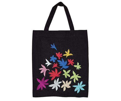 Black Cotton Bag 35 x 45cm Pack of 10 - Educational Vantage