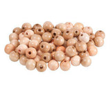 Beads Wooden Natural Pack of 100 - Educational Vantage