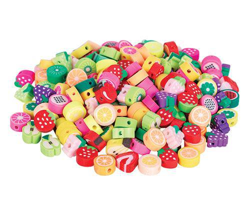 Beads Fruit Shapes Pack of 200 - Educational Vantage