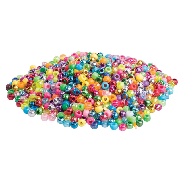 Pony Beads 250g - Educational Vantage