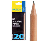 Zart Basics Blacklead Pencils Pack of 20 - Educational Vantage