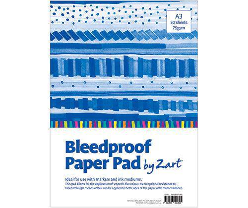 Bleedproof Pad A3 50 Sheets - Educational Vantage