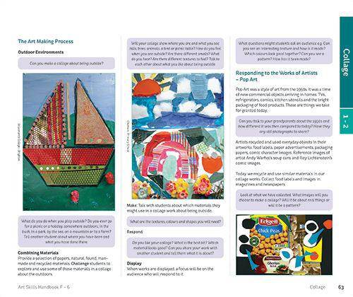 Art Skills Handbook F-6: Sequential Planning Guide for Teachers - Kate Hart - Educational Vantage