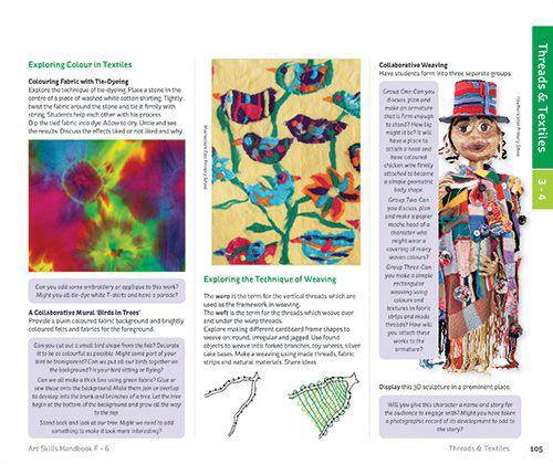 Art Skills Handbook F-6: Sequential Planning Guide for Teachers - Kate Hart - Educational Vantage