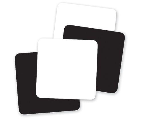 Cardboard Coasters Pack of 30 - Educational Vantage