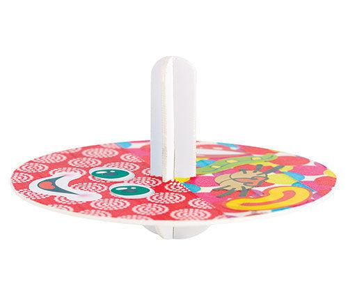 Cardboard Spinning Tops Pack of 30 - Educational Vantage