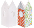 Pre-cut Cardboard House 18.2 x 30cm Pack of 10 - Educational Vantage