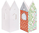 Pre-cut Cardboard House 18.2 x 30cm Pack of 10 - Educational Vantage