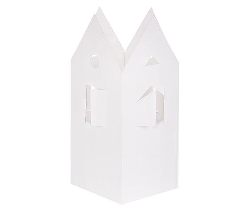 Pre-cut Cardboard House 18.2 x 30cm Pack of 10 - Educational Vantage