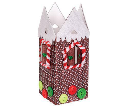 Pre-cut Cardboard House 18.2 x 30cm Pack of 10 - Educational Vantage