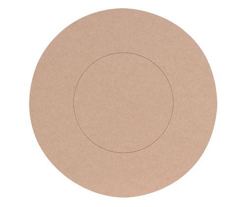 Cardboard Circle Base 19cm Pack of 30 - Educational Vantage