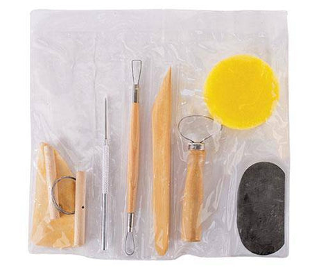 Pottery Tool Kit 8 Pieces - Educational Vantage