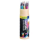 Basics Jumbo Metallic Pencils Pack of 12 - Educational Vantage