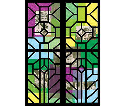 Cardboard Stained Glass Frames Pack of 20 - Educational Vantage