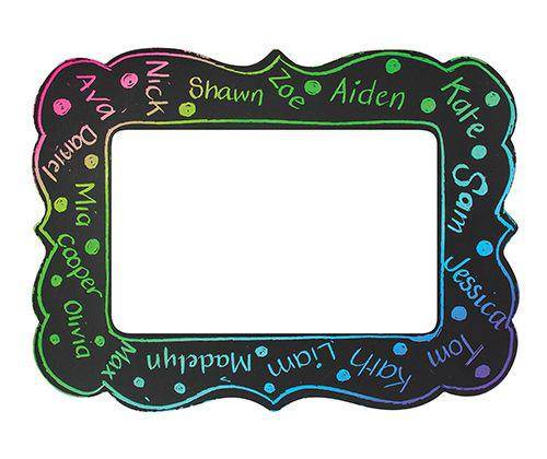 Scratch Magnetic Photo Frame Pack of 10 - Educational Vantage