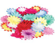 Fabric Flower Embellishments Pack of 250 - Educational Vantage