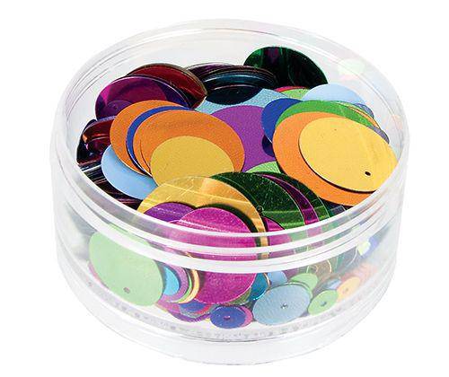 Stackables Sequins Assorted 100g - Educational Vantage