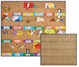 Hessian Wall Storage Pockets 120 x 102cm - Educational Vantage