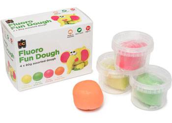 Fluoro Fun Dough Set - Educational Vantage